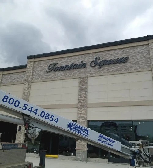 signage installation in CT